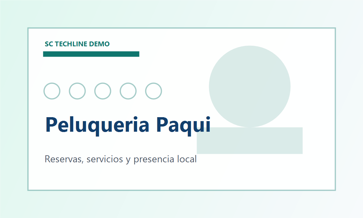 Vista previa de Peluqueria Paqui